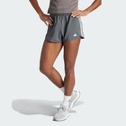 adidas women Pacer Training 3-Stripes Woven High-Rise Shorts - Size S 3"