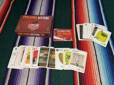 Exploding Kittens Card Game Complete Set 2-5 Players Party Game