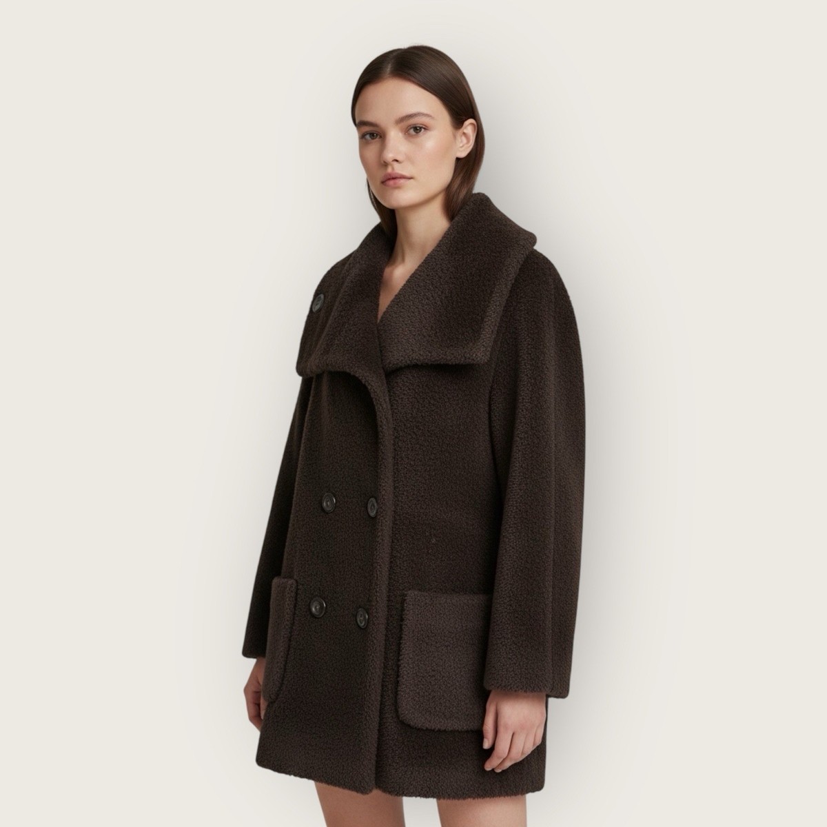 Max Mara Alpaca Coat Jacket IT40 - Used | eBay