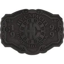 Hy-Capacity Humboldt Iowa Machinery Equipment Nos Vintage Belt Buckle