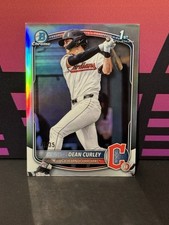 2025 Bowman Draft Chrome #BDC-129 Bowman Logofractor DEAN CURLEY /35