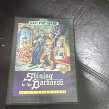 SEGA Shining in the Darkness (Sega Genesis) Role Playing RPG 1991 - w/ Box