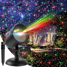 Laser Projector Lights Outdoor for Christmas, Motion Laser Christmas Lights P...