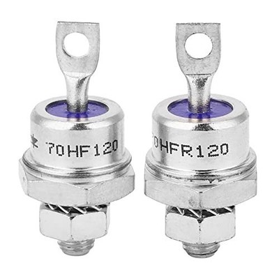 50 Amp Diode, 5 Pairs Rectifier Diode Spiral for Battery Charging 12V One Way Di