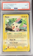 2003 Pokémon EX Dragon 8 Plusle Holo PSA 9 Mint on eBay