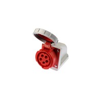 16A 5P 400V Feststeckdose Rot Ip67/Ohne Feststeckdosen 1152-6