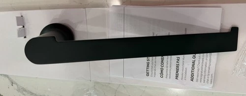 Signature Hardware SHBWTR2MB 953659 Berwyn 10" Towel Ring In Matte Black - Picture 1 of 4