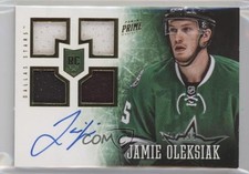 2013-14 Panini Prime Rookie 124/199 Jamie Oleksiak #159 Patch Auto 6i4