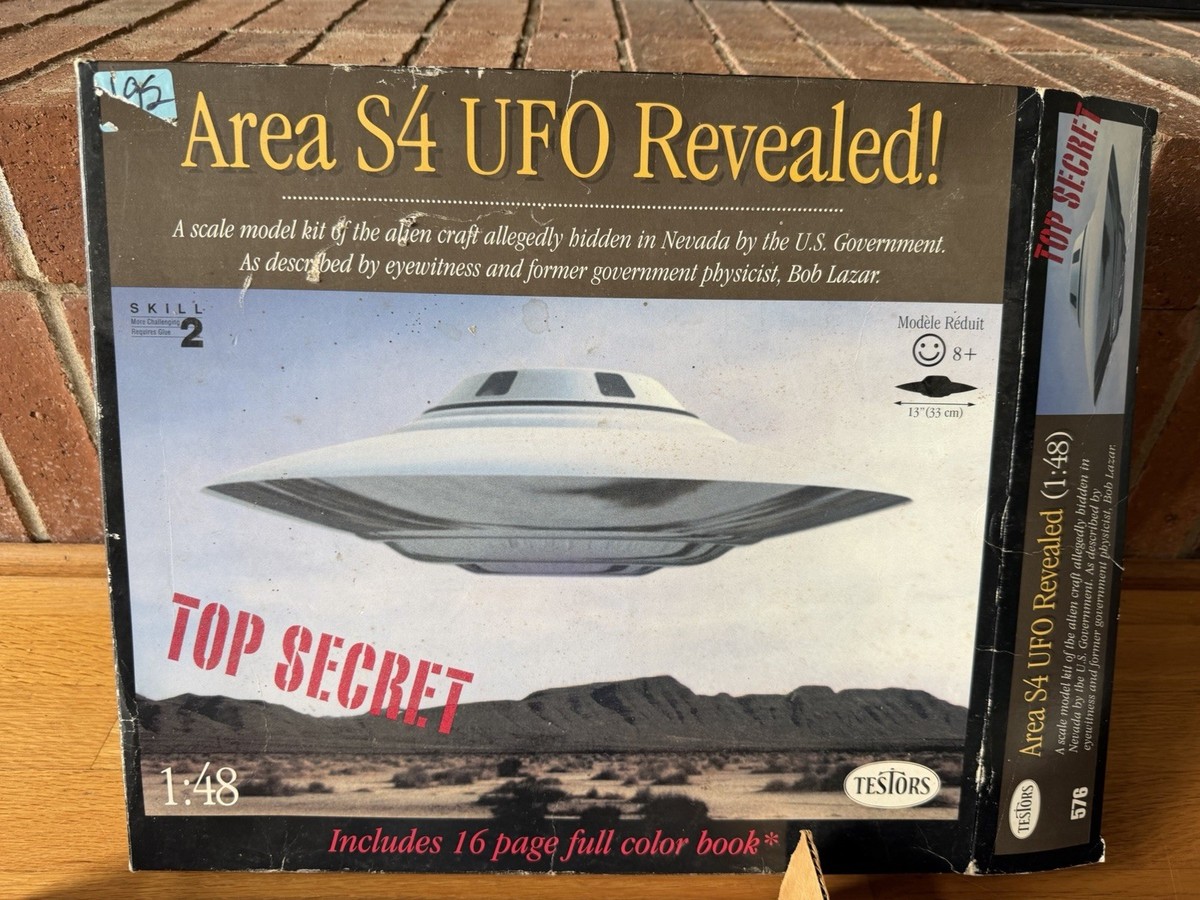 Testors S4 UFO 1/48 Spacecraft for sale online | eBay