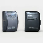 Lot of 2 Vintage Sony Walkman Cassette Players WM-FX163 & WM-FX101 For Parts