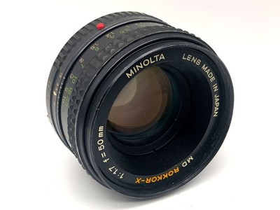 Minolta MD Rokkor-X 50mm 1:1.7 Objektiv Festbrennweite (Minolta MD)
