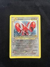 Pokémon TCG Scizor Neo Discovery Holo Rare Trading Card 10/75