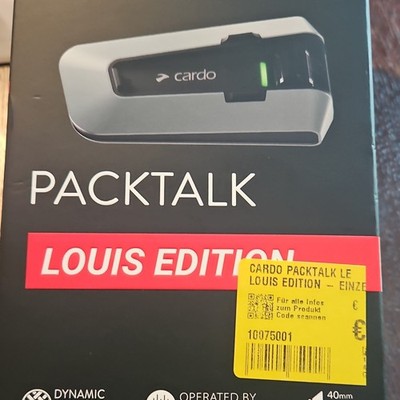 Cardo Packtalk Neo Kommunikationssystem Einzelset Louis Edition Incl Rechnung 