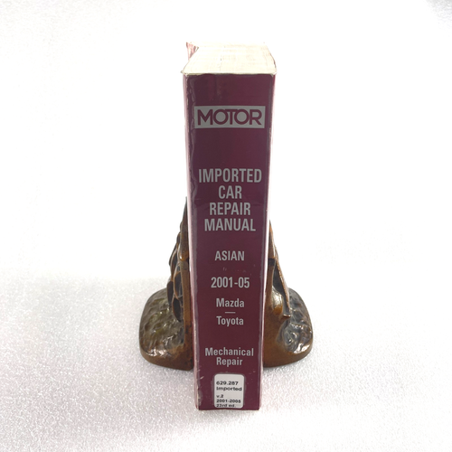 Motor Imported Car Repair Manual Asian 2001-05 Professional Service Trade Ed. - Picture 4 of 7