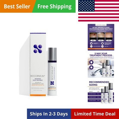 Advanced Scar Treatment with Silishield & SPF 30 10g   Made in the , Fast-Dry...