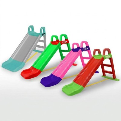Kinderrutsche Ritsche Funny Slide Indoor Outdoor Grün Rot Pink Grau JAMARA 