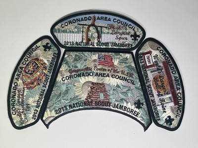 2013 National Scout Jamboree Coronado Area Council 4 Piece Set