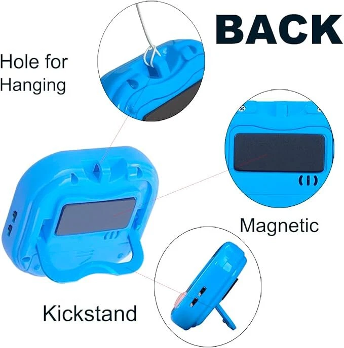 Large LCD Digital Kitchen Cooking Timer Count Down Up Clock Loud Alarm Magnetic - Image 2 of 4