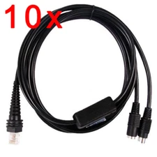 10x 6FT PS2 Keyboard Wedge Cable for Honeywell 1900G 1400G 1300G Reader Scanner