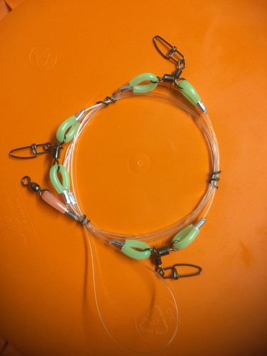 3 HOOKS 100 LB RIGS FOR SNAPPER ULTIMATE 3 LUMO JOINTS 6/0 8/0 BEAKS 7/0 CIRCLE - Picture 11 of 12