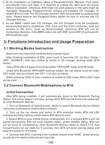 Adaptador Bluetooth cambiador de CD de música para Toyota Lexus Big 5+7/Kit de llamadas manos libres - Imagen 15 de 24