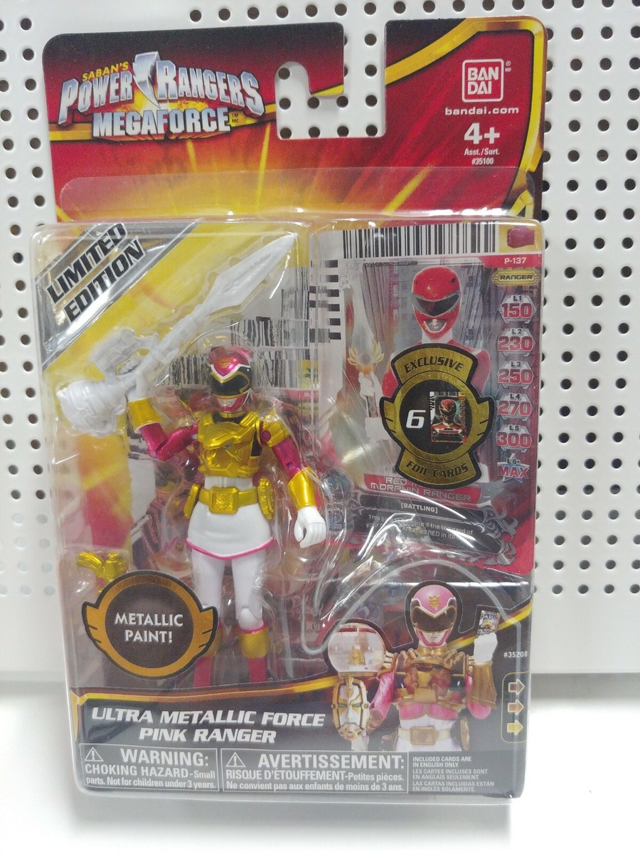 Roze Power Ranger Megaforce Power Rangers Super Megaforce Figuur 30