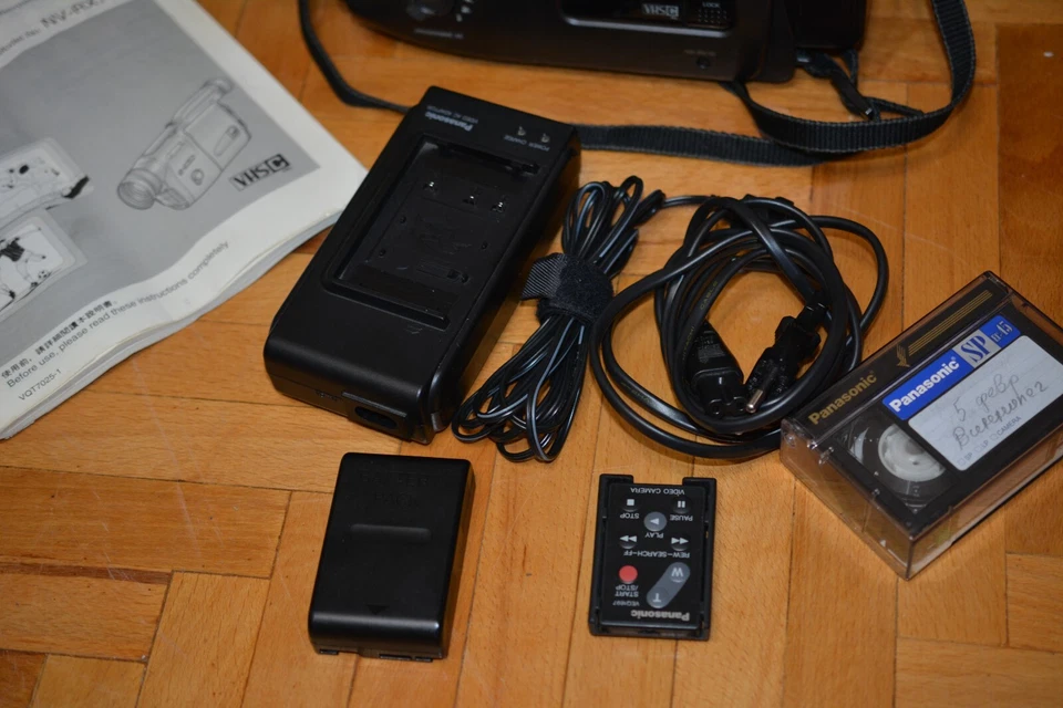 PANASONIC NV-RX 70 EG VHS-C cassette CAMCORDER slim - Image 4 of 4