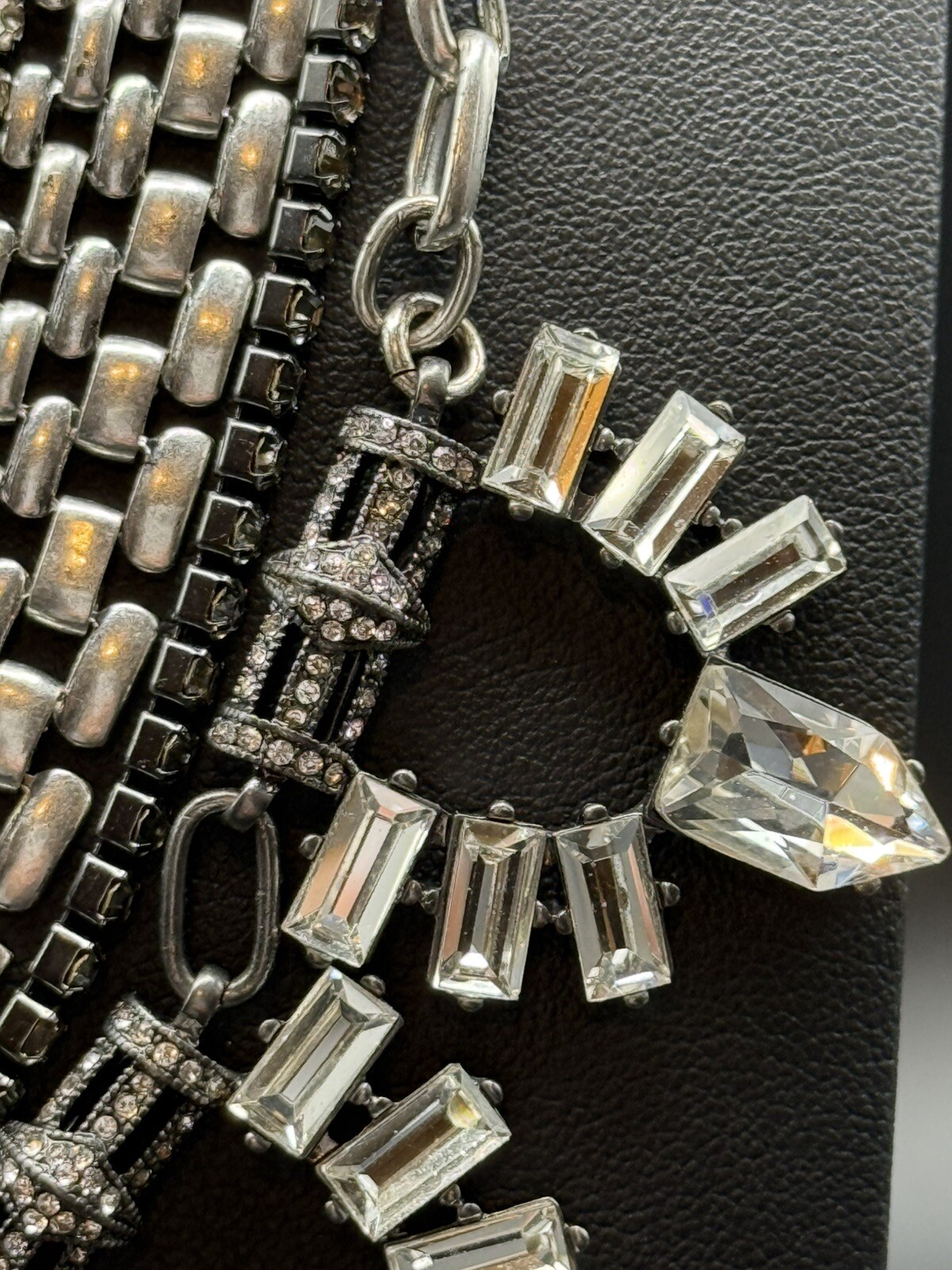 Vintage Ruby Rd Rhinestone Statement Necklace Pro… - image 6