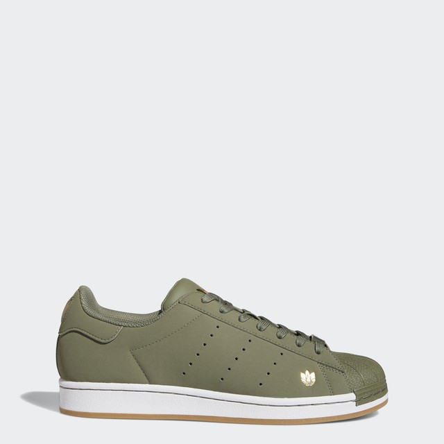 adidas superstar mens green