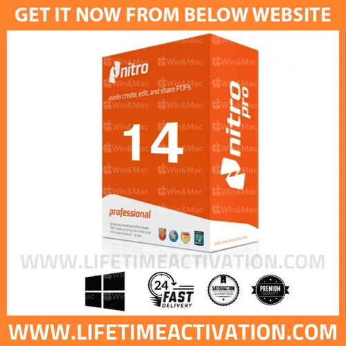 Nitro Pro 14 _ 13 - Life time - Multilangual | Read Description |