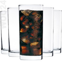 6 X 270 Ml Longdrink Trink Wasser Saft Gin-Tonic Party Bar GläSer Glas Eisboden