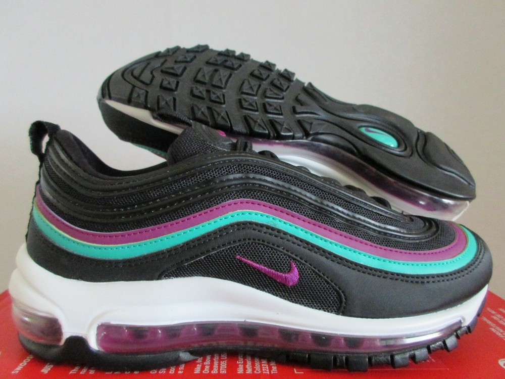 Nike Air Max 97 Women's Black Bright Grape Size 7 921733-008