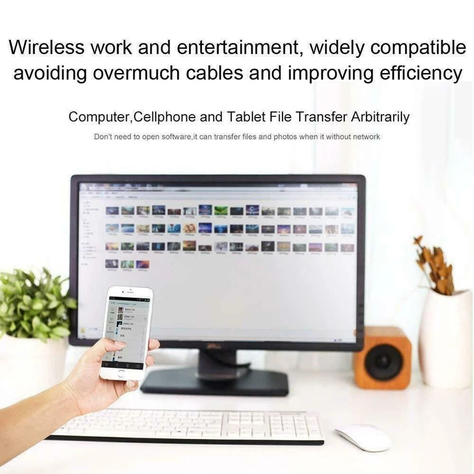 USB 4.0 Bluetooth Adapter Wireless Dongle High Speed for PC Mouse Audio TV Music - Image 4 of 4