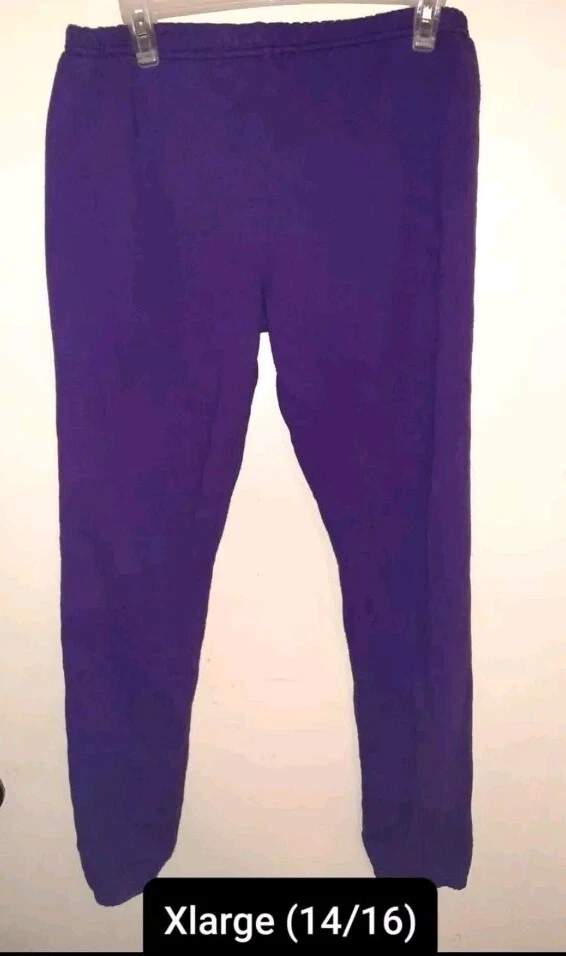 Hanes outfit for Girls Purple Sweater Top And Matching Pants Size XL (14/16) - Image 2 of 2