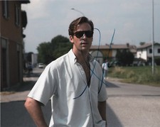 Armie Hammer Call Me By Your Name Autographed Signed 8x10 Photo COA #J10