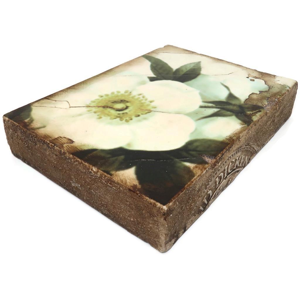 Sid Dickens Memory Wall Tile T-114 WILD ROSE, 2003, Retired | eBay