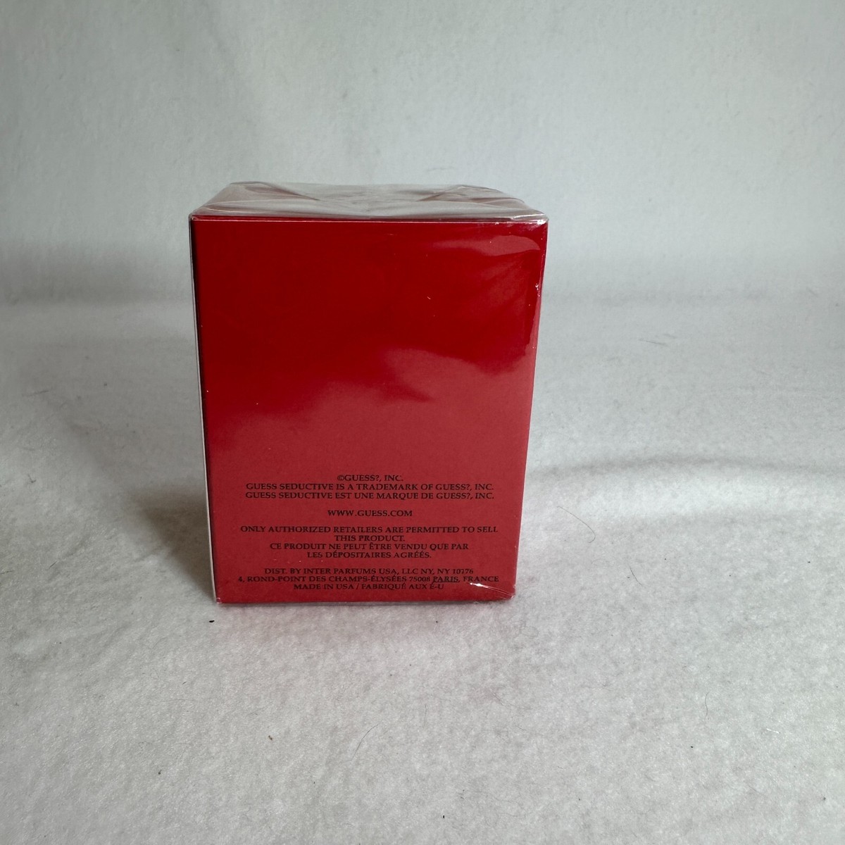 guess seductive red womens