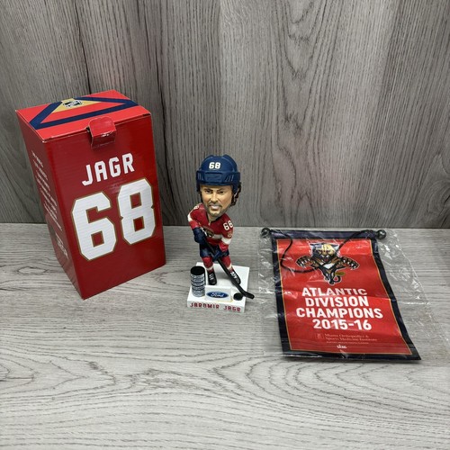 Florida Panthers Jaromir Jagr #68 Commemorative Bobblehead Figure Minor Flaw