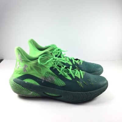 Under Armour Basket Shoes HOVR Havoc Unisex Sneakers Green Men 17 Women 