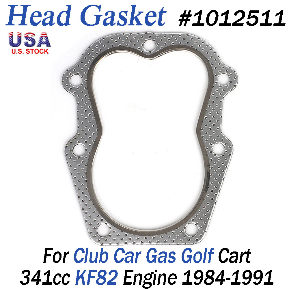 Club Car Gas Golf Cart Head Gasket 341cc KF82 Engine 1984-1991 OEM 1012511
