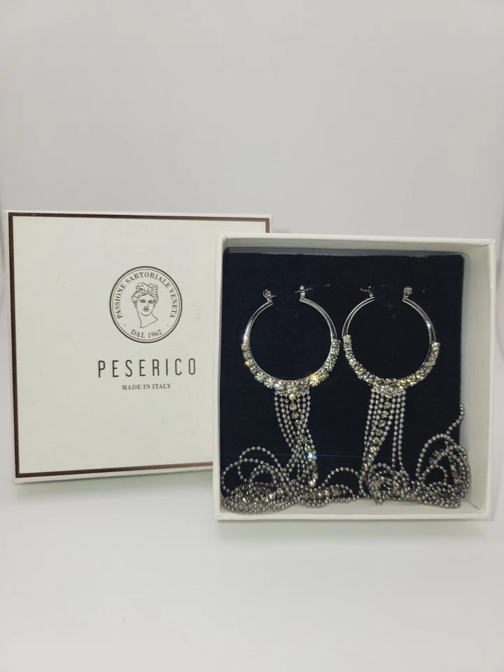 Pendientes araña de cristal PESERICO $229 NUEVOS EN CAJA Foto 2 de 4