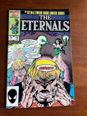 ETERNALS # 10 FINE/VF MARVEL COMICS 1986