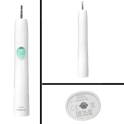 White Toothbrush Handle HX6530 Compatible With PHILIPS Sonicare Easy Clean