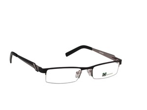 metal half frame glasses