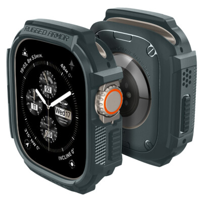 For Apple Watch Ultra 3 / 2 / 1 (49mm) | Spigen [Rugged Armor] Case Cover