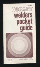 Hobart Pocket Welder Pocket Guide 1971 Book Hobart Brothers Company Welding