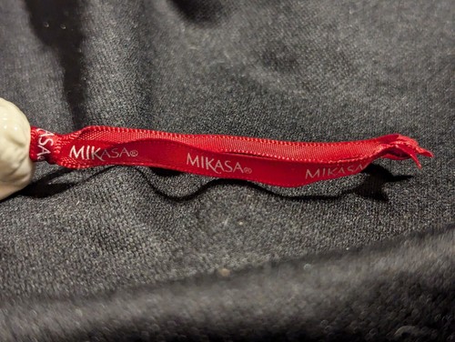 Mikasa Weihnachtsharmonie Ornament, ""Weihnachtsmann mit Flöte"", KT-438-500, 4" GEBRAUCHT - Bild 8 von 13
