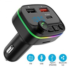 Bluetooth Car FM Transmitter MP3 Player Hands free Radio Adapter Kit USB Charger