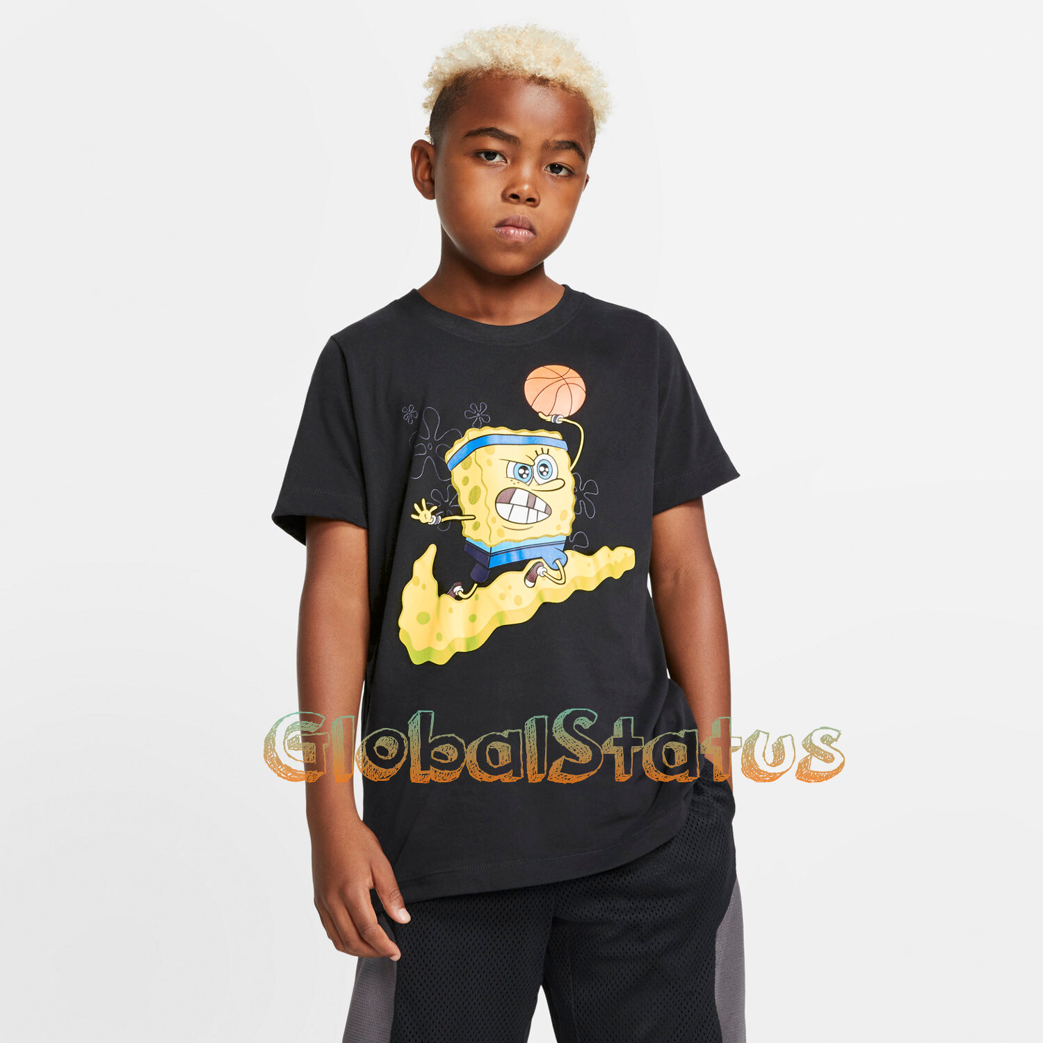 kyrie x spongebob shirt