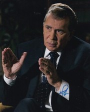 FRANK LANGELLA signed Autogramm 20x25cm FROST NIXON in Person autograph COA